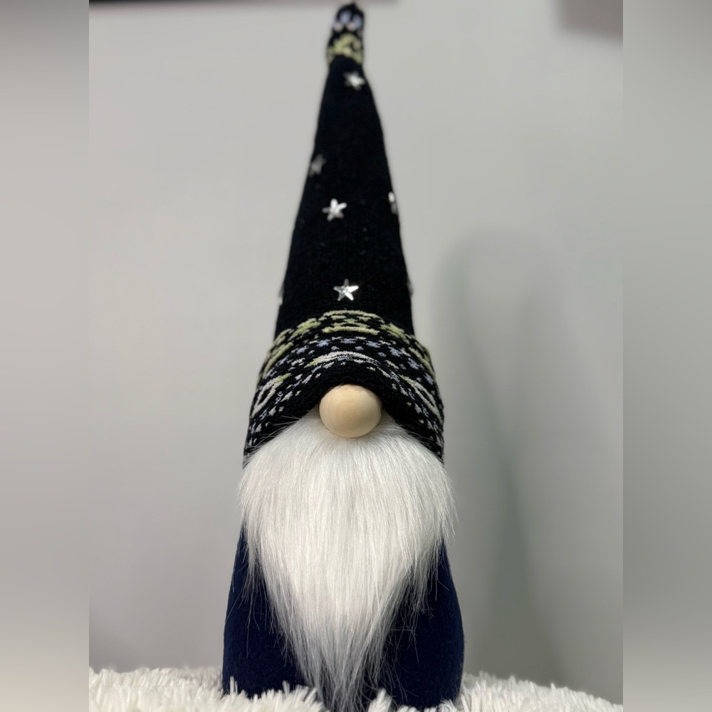 Nordic Gnome Plush with Knit Hat